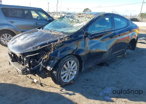 2015 Hyundai Elantra Se из США, поврежденный, VIN 5NPDH4AE8FH571663